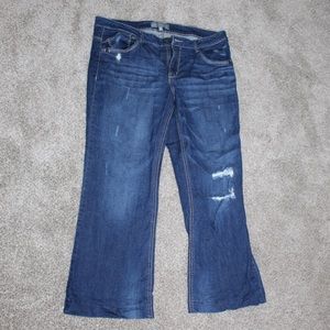 Wit & Wisdom distressed jeans